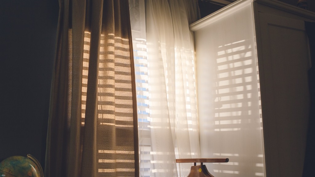 Where should your curtains fall?