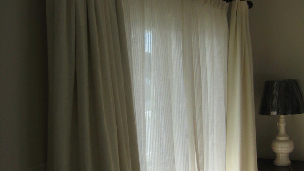 How do you get wrinkles out of curtains?